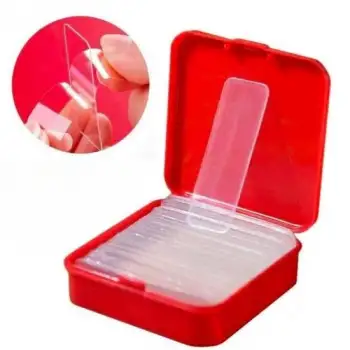 New Çoklu Şeffaf Çift Taraflı Bant Monte Bantları 60 Adet