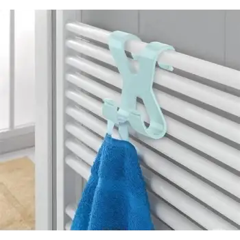 New Hang it Pratik Kolay Taşımabilir Havlupan 2 Kancalı Banyo Askısı