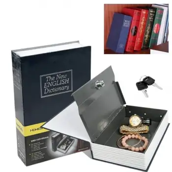 New Kitap Görünümlü Gizli Kasa