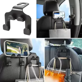 New Oto Koltuk Arkası Düzenleyici Organizer Askılıklı Telefon,Tablet Tutucu
