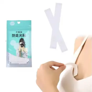 New Şeffaf Elbise ve Kıyafetler İçin Çift Taraflı Giysi Sabitleme Dekolte Kapatıcı Bant