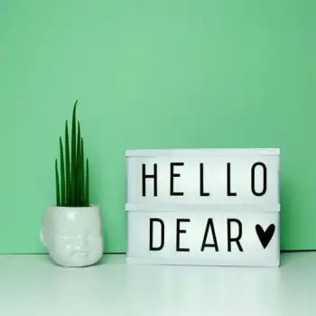 New Sinematik Lightbox Dekorasyon Aydınlatma Aksesuarları (A5 Boyut)