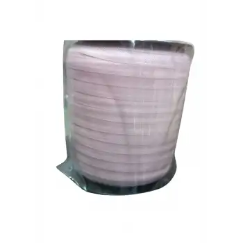 Çamaşır Lastiği Düz 1 cm  1 Metre Açık Pembe