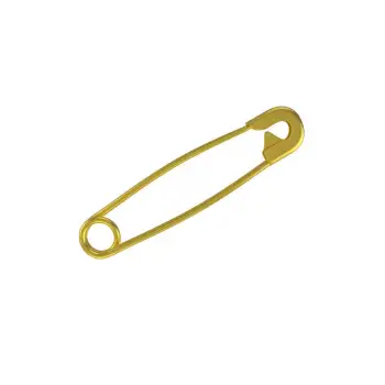 Çengelli İğne 3 cm Altın Renk 50 Adet