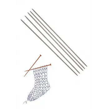 Çorap Şiş Metalize 20 cm 2,5 Numara