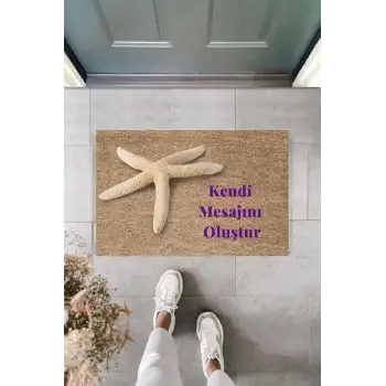 Dijital Baskı Kişiye Özel İç Kapı Dekorasyon Paspas  PS11224