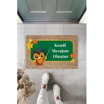 Dijital Baskı Kişiye Özel İç Kapı Dekorasyon Paspas  PS11226