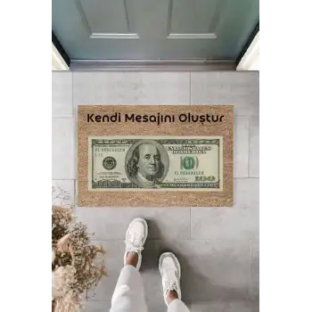 Dijital Baskı Kişiye Özel İç Kapı Dekorasyon Paspas  PS11231
