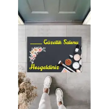 Dijital Baskı Kişiye Özel İç Kapı Dekorasyon Paspas  PS11270