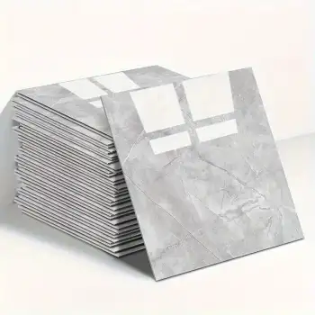 Gri Mermer Desen Du Sticker (30*30)