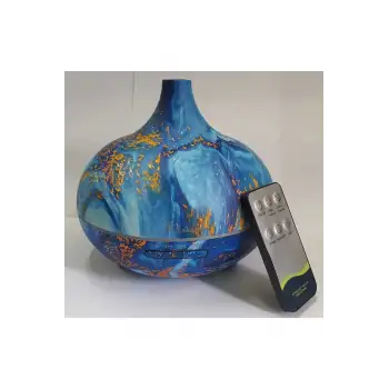 Hava Nemlendirici 7 Led Işıklı Aromatik Oda Kokusu 550 Ml Difüzörü Buhar Nemlendırıcı