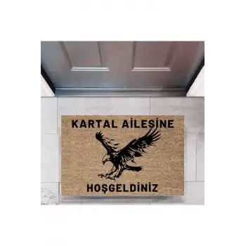 Kapı Önü Paspası Dekoratif Dijital Baskı Kişiye Özel P-2444