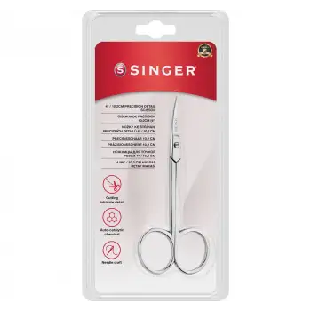 Kıvrık Uçlu Nakış Makası (4")