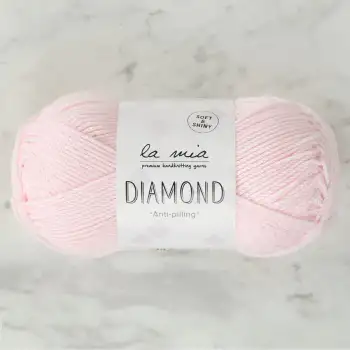 La Mia Diamond Açık Pembe El Örgü İpi - L057 - 34256