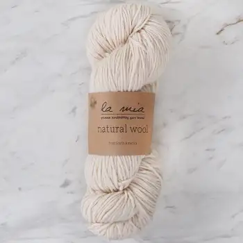 La Mia Natural Wool Krem El Örgü İpi - H1 - 33607