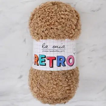 La Mia RETRO Bej El Örgü İpi - LM7101