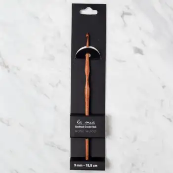 La Mia Rosewood 3 mm 15.5 cm Ahşap Yün Tığ