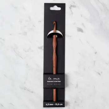 La Mia Rosewood 4.5 mm 15.5 cm Ahşap Yün Tığ