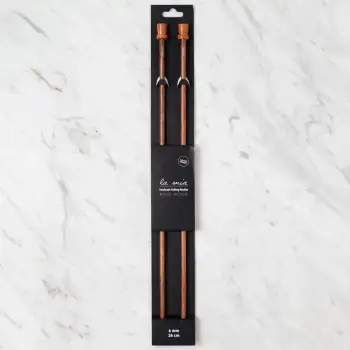 La Mia Rosewood 6 mm 36 cm Ahşap Örgü Şişi