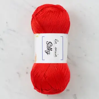 La Mia Silky Kırmızı El Örgü İpi - L004 - 33676