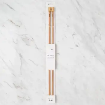 La Mia Whitewood 5.5 mm 36 cm Ahşap Örgü Şişi