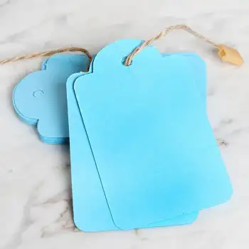 Loren 10lu Mavi Etiket ve Klipsli Etiket İpi