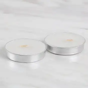 Loren 2li Tealight Mum Beyaz