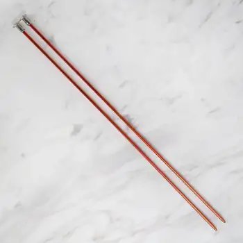 Loren Crafts 2,5 mm 25 cm Kırmızı Metal Çocuk Şişi