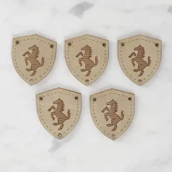 Loren Crafts Figürlü Deri Arma 5 Adet - 1582