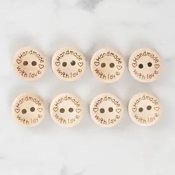 Loren Crafts Handmade 8li Düğme - 1614