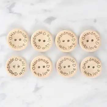 Loren Crafts Handmade 8li Düğme - 1616