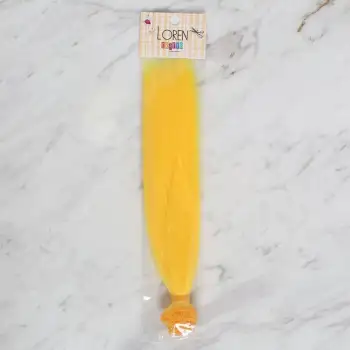 LOREN CRAFTS SENTETİK AMİGURUMİ DÜZ SAÇ - SARI