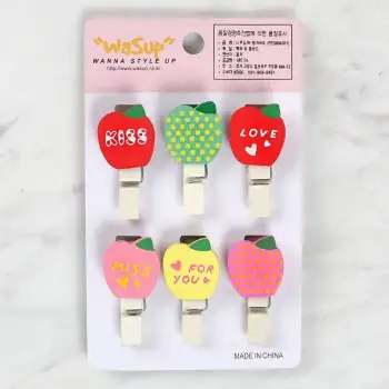 Loren Dekoratif Elma Desenli Mandal 6lı