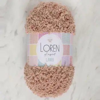 Loren Lamb Bej El Örgü İpi - R083 - 34421