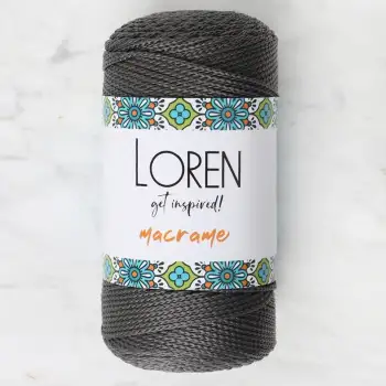 Loren Macrame Füme El Örgü İpi - RM 067 - 34341