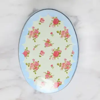 Loren Metal Saklama Kutusu Oval