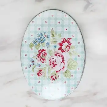 Loren Metal Saklama Kutusu Oval