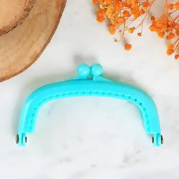 Loren Plastik Cüzdan Klipsi-Bebe Yeşil