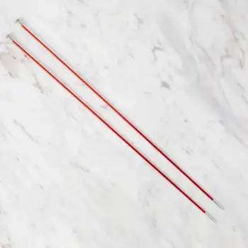 Loren Rythm 2,5mm Kırmızı Renkli Metal Örgü Şişi