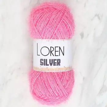 Loren Silver Bebe Pembe El Örgü İpi - RS0014 - 34075