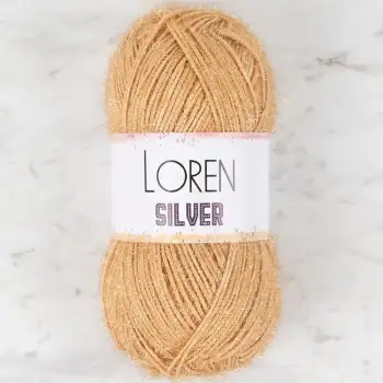 Loren Silver Bej El Örgü İpi - RS00100 - 34095