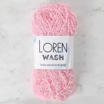 Loren Wash Bebe Pembe El Örgü İpi - R094 - 34022