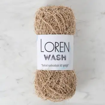 Loren Wash Bej El Örgü İpi - R084 - 34039