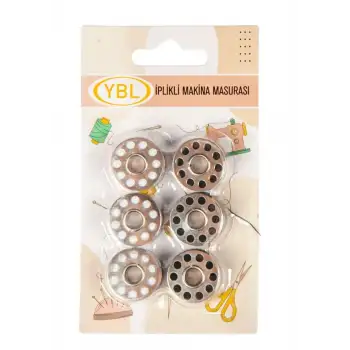 Makine Masurası İplikli Siyah-Beyaz 6lı