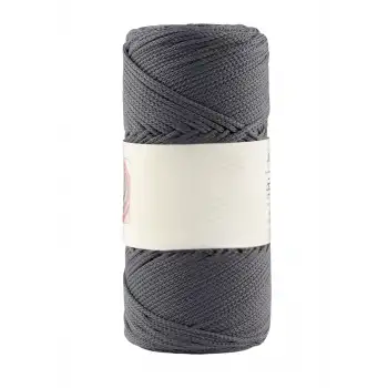 Makrome İpi 3mm Polyester Antrasit