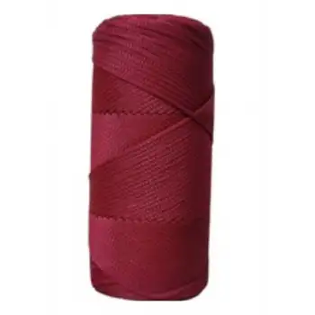 Makrome İpi 3mm Polyester  Bordo