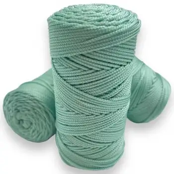 Makrome İpi 3mm Polyester Mint