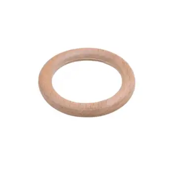 Makrome Tahta Halka 6 cm