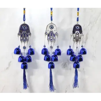 Metal Nazar Boncuğu Çan Alk3509