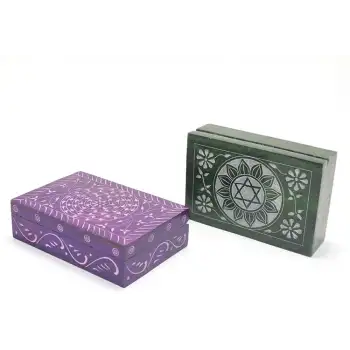 Obsidian Taşı Kutu Ksk2236